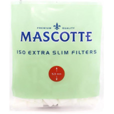 Фильтры для самокруток MASCOTTE Extra Slim Filters 5.3 мм 150 шт