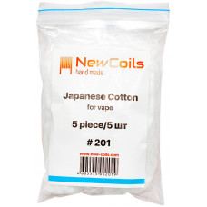 Вата New Coils Japanese Cotton #201 5шт