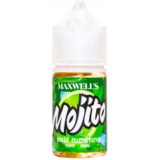 Жидкость Maxwells SALT 30 мл MOJITO 12 мг/мл Классический освежающий мохито