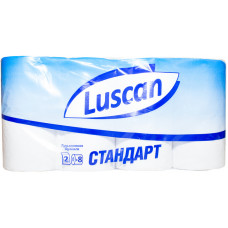 Туалетная бумага Luscan Standart 2сл 8рул