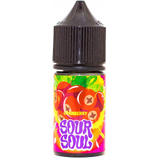 Жидкость Sour Soul Salt 30 мл Cranberry 55 мг/мл