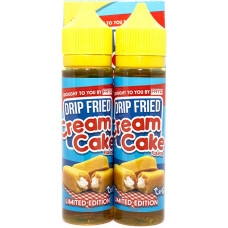 Жидкость Drip Fried 60 мл Cream Cake 3 мг/мл