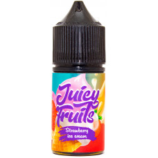 Жидкость Juicy Fruits Hard Salt 30 мл Strawberry Ice Cream 20 мг/мл