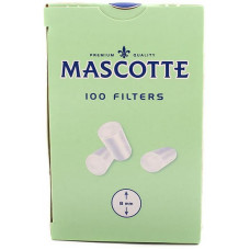 Фильтры для самокруток MASCOTTE Filters 8 мм 100 шт