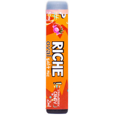 Вейп RICHE Oval SALT 50 мг/мл Strawberry Candy Клубничная конфета Одноразовый