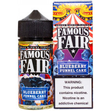 Жидкость Famous Fair 100 мл Blueberry Funnel Cake 3 мг/мл