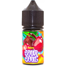 Жидкость Sour Soul Salt 30 мл Cherry 55 мг/мл