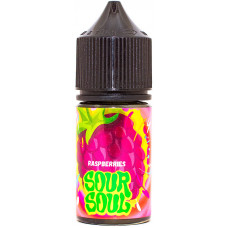 Жидкость Sour Soul Salt 30 мл Raspberries 55 мг/мл