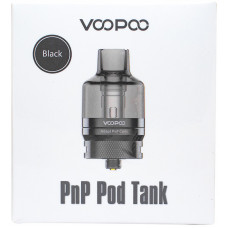 Voopoo PnP Pod Tank 4.5 ml Black Клиромайзер Черный