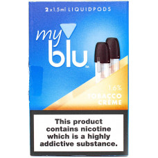 Картридж My Blu Tobacco Cream 16 мг/мл 2 шт Von Erl