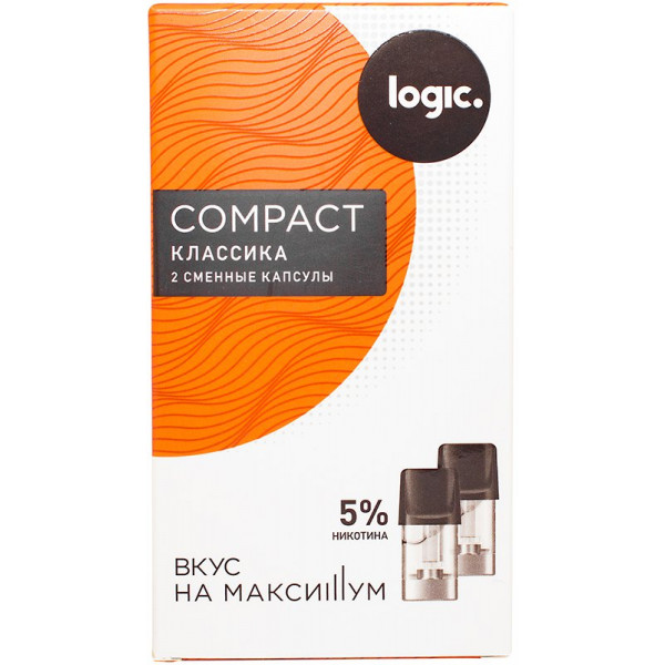 Капсулы компакт. Logic Compact 1.1 картриджи. Logic Compact картридж 2.5. Logic Compact pods классика 5% 1.6 мл JTI картридж капсулы 2 шт. Картридж на Лоджик компакт.